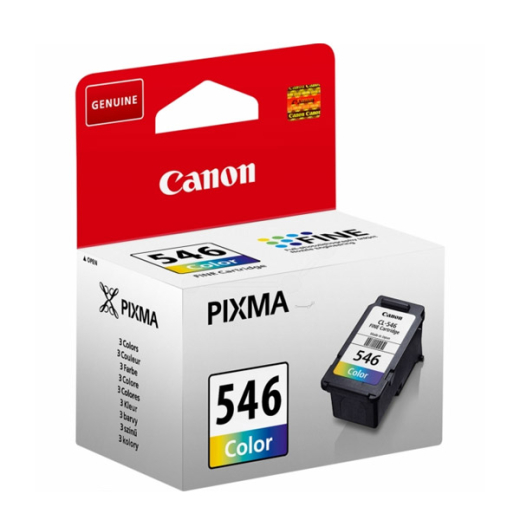 Tintenpatrone original für Canon Drucker: Canon CL-546C, tri-color (C,M,Y), original
