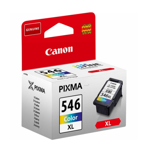 Tintenpatrone original für Canon Drucker: Canon CL-546C XL, tri-color (C,M,Y), original XL