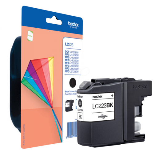 Tintenpatrone original für brother Geräte LC-221 / LC-223 black