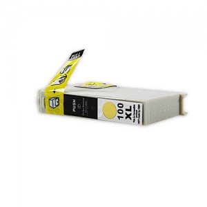 Tintenpatrone kompatibel zu Lexmark 0014N1095E / 100 XL Tinte Yellow
