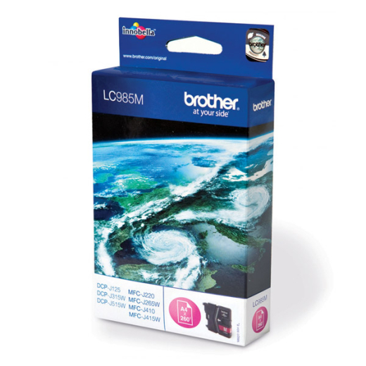 Tintenpatrone original für brother Geräte LC-985M, LC985M, magenta