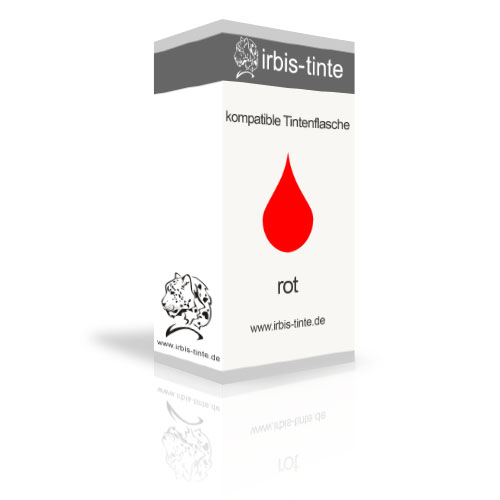 kompatible Tintenflasche für Canon Megatank Geräte, GI-50 R, red, rot