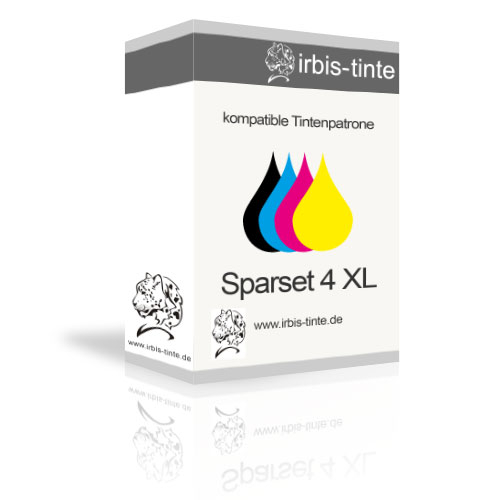 Tintenpatrone kompatibel für brother Geräte LC-3237 / LC-3239, Multipack, je 1 Stück BK / C / M / Y, XL-Füllmenge