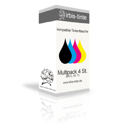 kompatible Tintenflaschen für EPSON Ecotank Geräte, 104 Multipack (BK, C, M, Y)