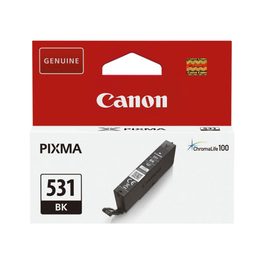 Tintenpatrone original für Canon Drucker: Canon CLI-531BK, black, original