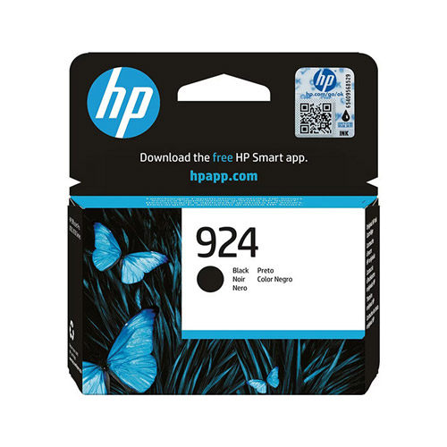 Tintenpatrone zu HP 924 BK, (4K0U6NE), original