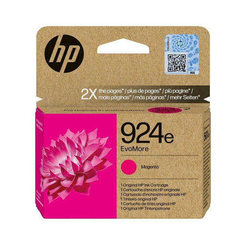 Tintenpatrone zu HP 924E M XL, magenta, (4K0U8NE), original, XL-Füllmenge