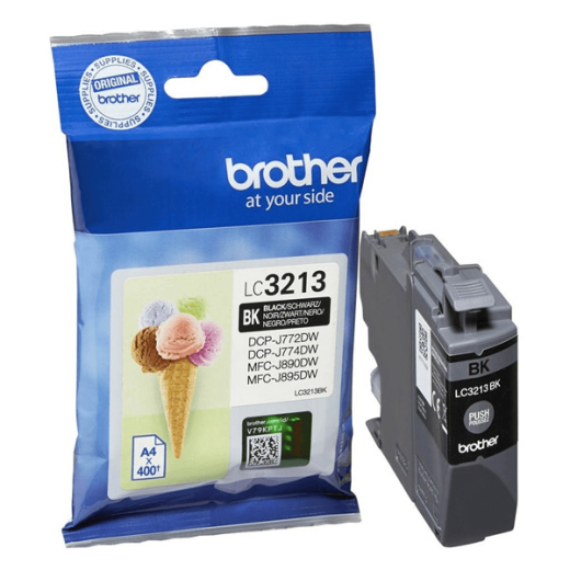 Tintenpatrone original für brother Geräte LC-3211 / LC-3213, schwarz