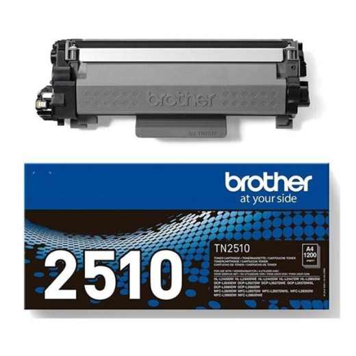 originaler Toner für brother Geräte TN-2510 BK, schwarz