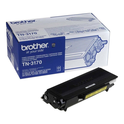 originaler Toner für brother Geräte TN-3170 BK, schwarz