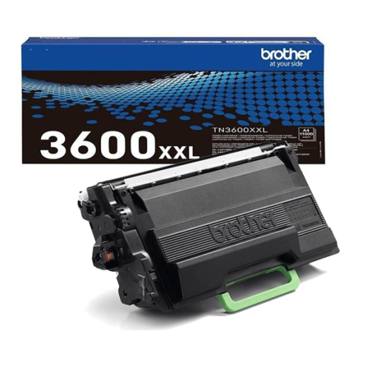 originaler Toner für brother Geräte TN-3600 / TN-3600XXL, BK XL, schwarz, XXL-Füllmenge,