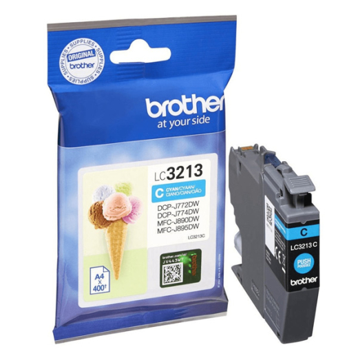 Tintenpatrone original für brother Geräte LC-121 / LC-123, cyan