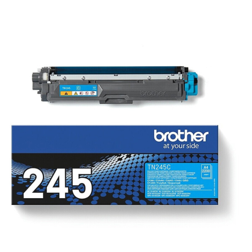 originaler Toner für brother Geräte TN-245C, cyan, schwarz,