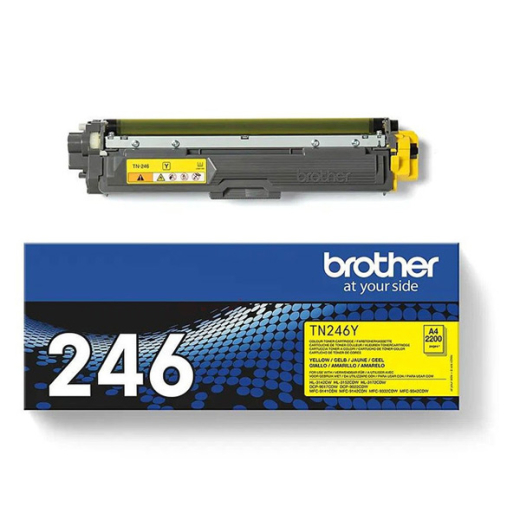 originaler Toner für brother Geräte TN-246Y, yellow, gelb,