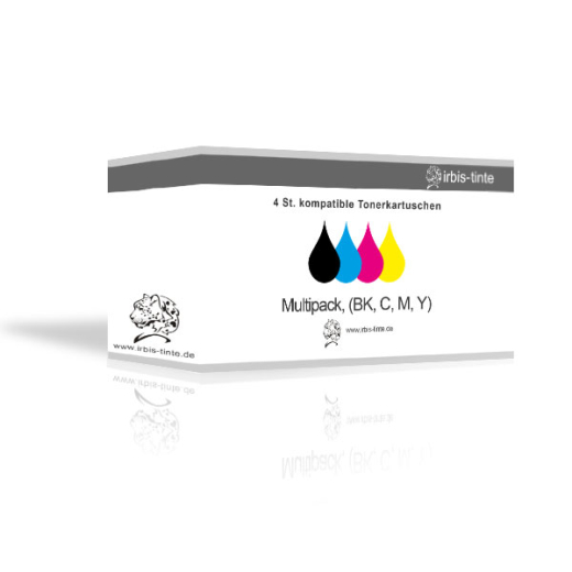 kompatibler Toner für brother Geräte TN-248, Multipack (BK, C, M, Y), XL-Füllmenge