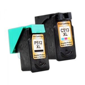 2 Stck Tintenpatronen kompatibel zu Canon PG-510 / PG-512 - CL-511 / CL-513 - Kombipack