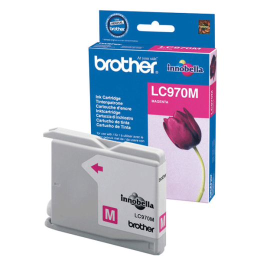 Tintenpatrone original für brother Geräte LC-970, LC970, magenta,