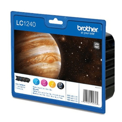 Tintenpatrone original für brother Geräte LC-1240, Multipack