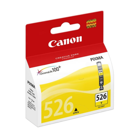 Tintenpatrone original für Canon Drucker: Canon CLI-526 Y, CLI521Y, yellow, gelb,