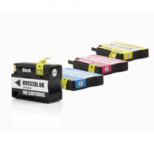 4 Tintenpatronen Kombipack kompatibel zu HP Nr. 932 / 933 XL