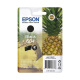 originale Tintenpatrone für EPSON Drucker EPSON 604BK, schwarz, Ananas-Serie