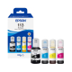 originale Tintenflaschen EPSON Ecotank Geräte, 113BK, schwarz, PGBK,