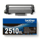 originaler Toner für brother Geräte TN-2510 BK, XL, schwarz, XL-Füllmenge