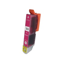 Tintenpatrone kompatibel zu EPSON T3363 M, (33 XL Magenta), magenta